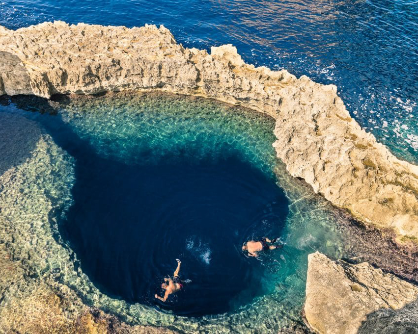 Blue Hole - Explore Malta